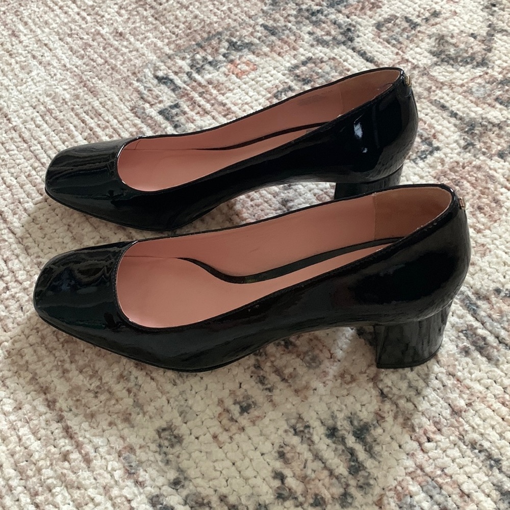 Patent leather 2 inch heel